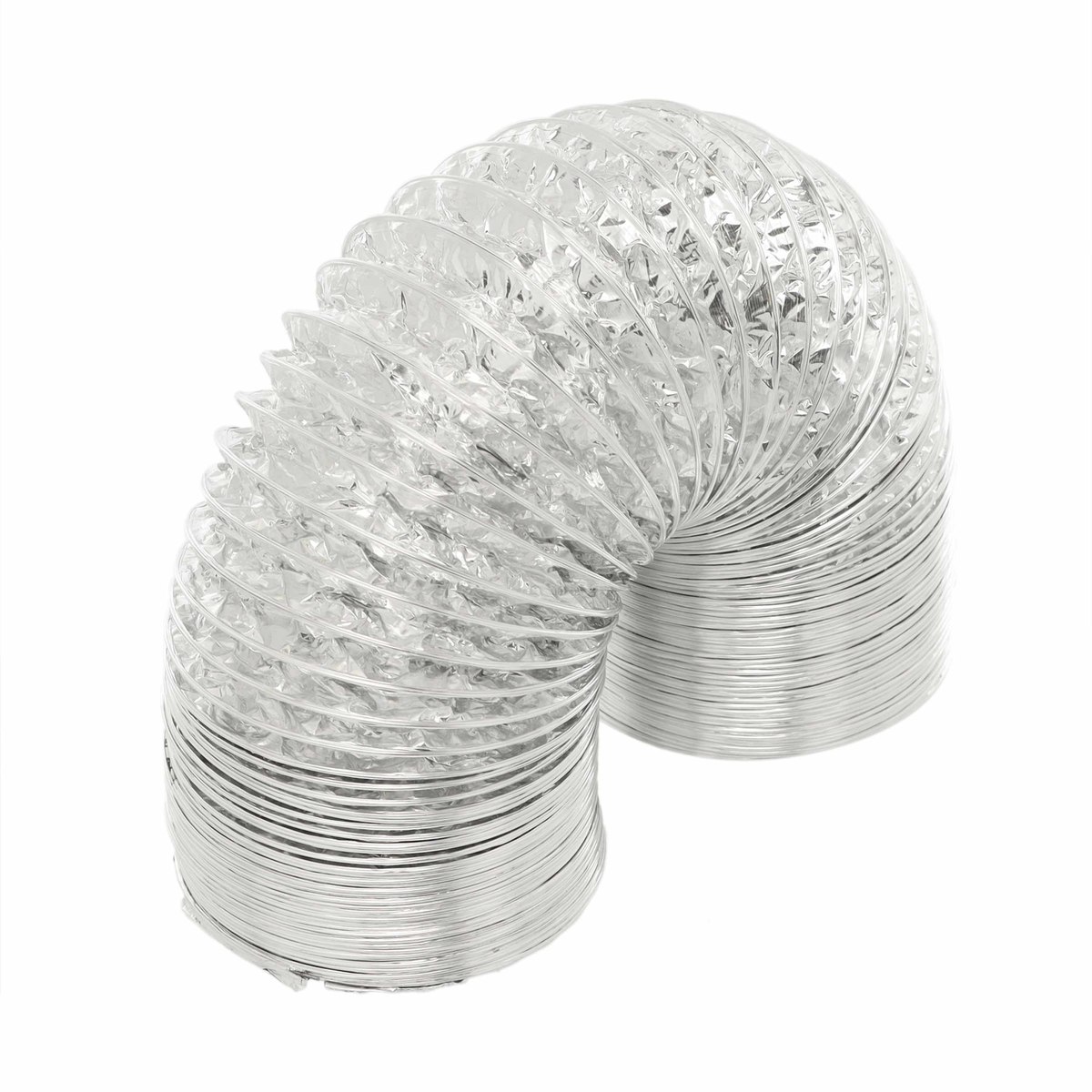 F0408MCX430 - Genuine OEM Deflecto 4" x 8' Dryer Duct Kit With 2 Clamp